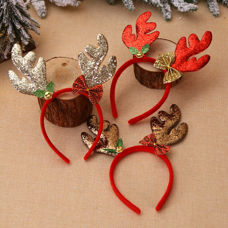 Kerst Hoofdbanden Xmas Haaraccessoires Hoofdbanden Fancy Reindeer Antlers Haarband Xmas Party Decor Hairhoop