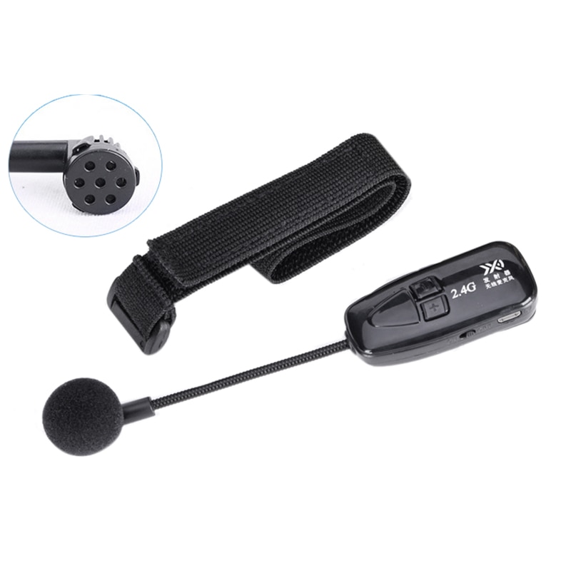 2.4G Wireless Tie Clip Microphone Lavalier Lapel MIC Mobile Phone Wireless Microphone Erhu Pickup MIC