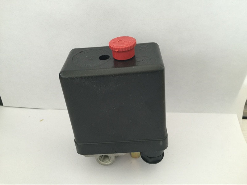 AC 230V 16A 4 Ports Control Valve Air Compressor Pressure Switch