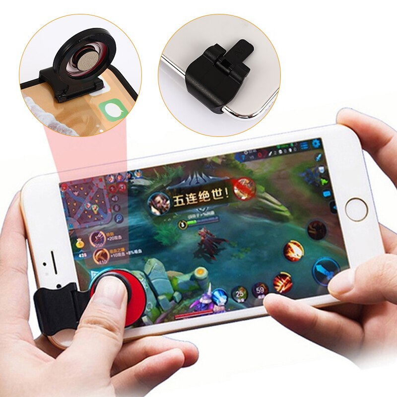 Moible Controller Gamepad Triggers Professionele Mobiele Game Pad Joystick Clip Touch Screen Fire Knop Voor Iphone Android Telefoon