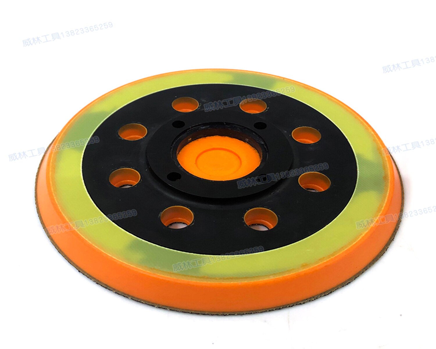 RYOBI RSE-1250 POLICY 5 Inch 125mm 8-Hole 4 Nails Back-up Sanding Pads for Sanding Discs Polisher Tools Accessories HOOK & LOOP