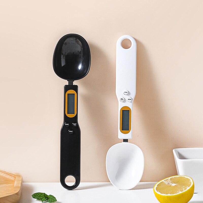 Electronic Measuring Spoons Grams Spoons Complementary Food Measuring Tools Spoon Gram Scale Rice Noodle Kitchen Tool