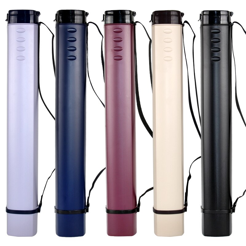 Large Telescopic Drawing Paper Tube Square Drawing Tube Calligraphy Painting Collection Tube Barrel Art Tools Scroll Holder