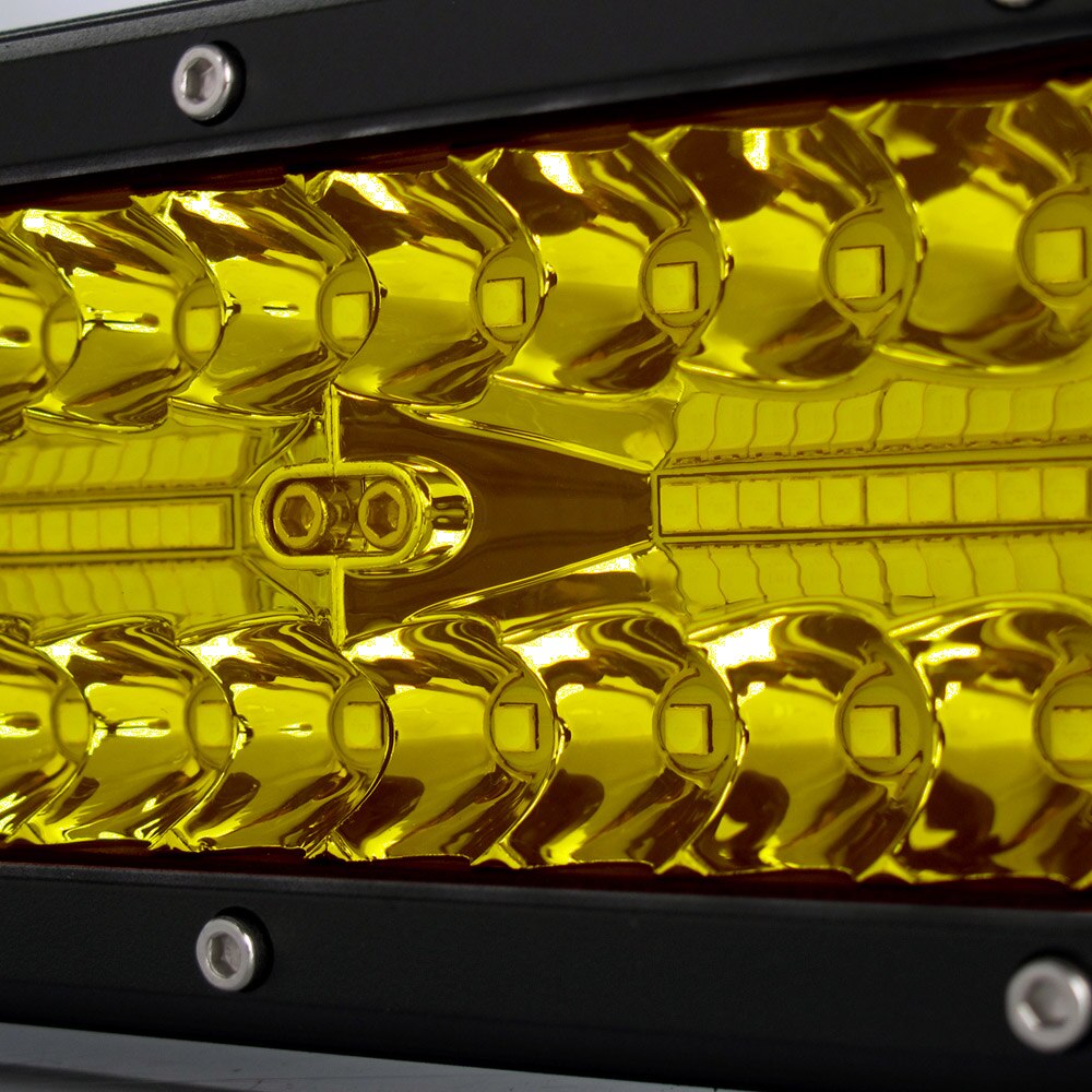 Led Verlichting Bar 4X4 Off Road Voor Atv Auto 12V 24V Offroad Truck 4WD Suv uaz Motorfiets Rijden Barra Lights Amber Mistlamp