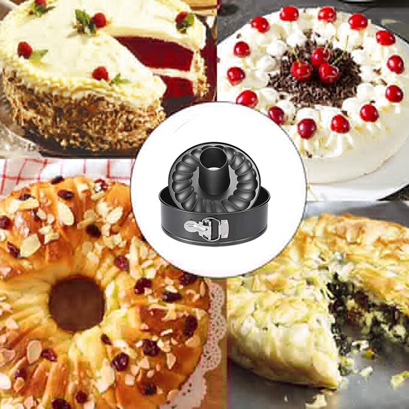 7 zoll Pfanne, Käsekuchen Pfanne, Eis-Creme Kuchen Pfanne, Nicht-Stock Backformen, bundt Pfanne 2 in 1 mit Abnehmbaren Boden