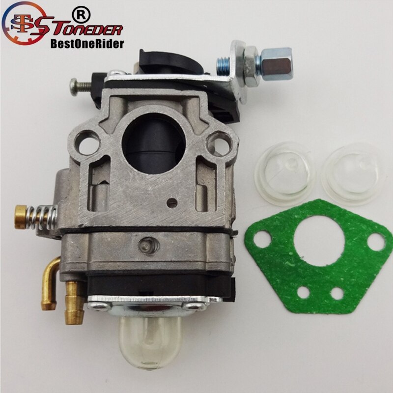 STONEDER Pocket Bike Carburetor Gasket Primer Bulb For Motovox MVS10 Carb X1 X3 FS529 FS509 Super Minimoto 43cc 49cc Engine