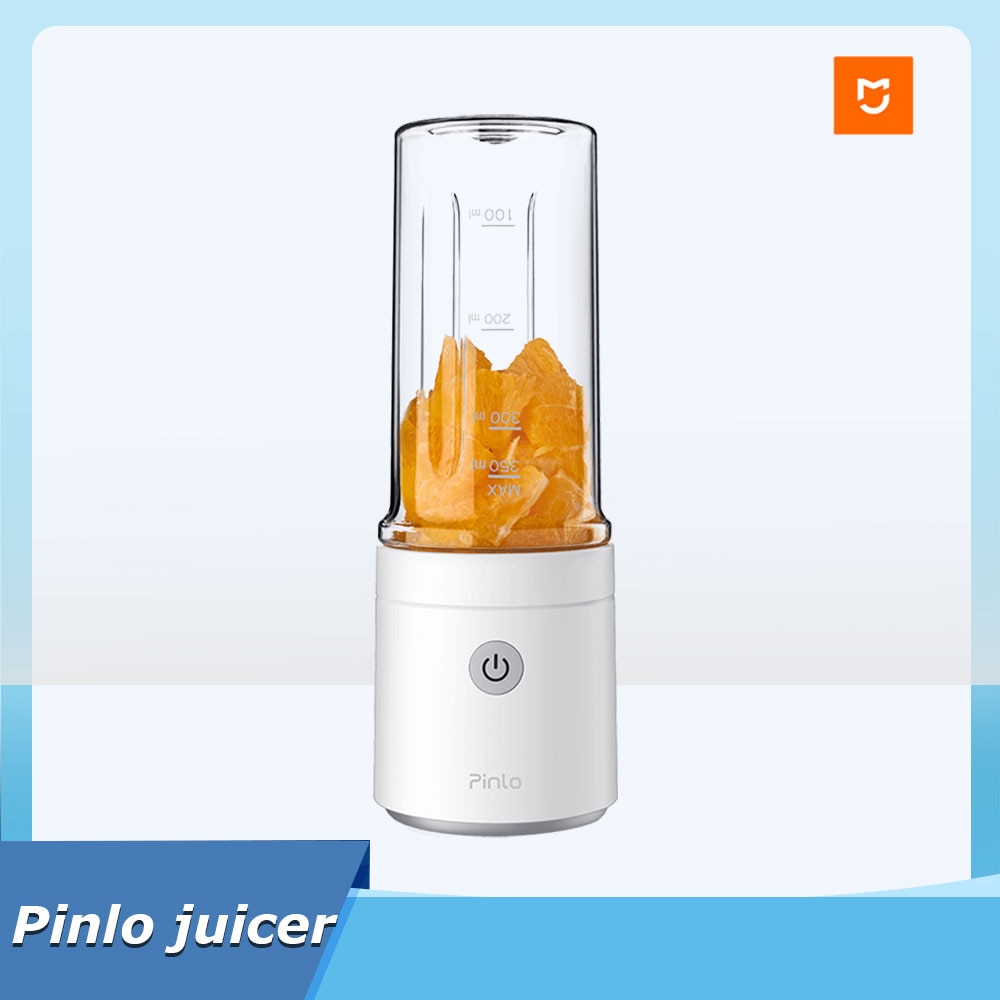 XIAOMI-licuadora eléctrica MIJIA Pinlo, exprimidor de cocina, procesador de comidas portátil, carga con exprimidor rápido, corte de potencia