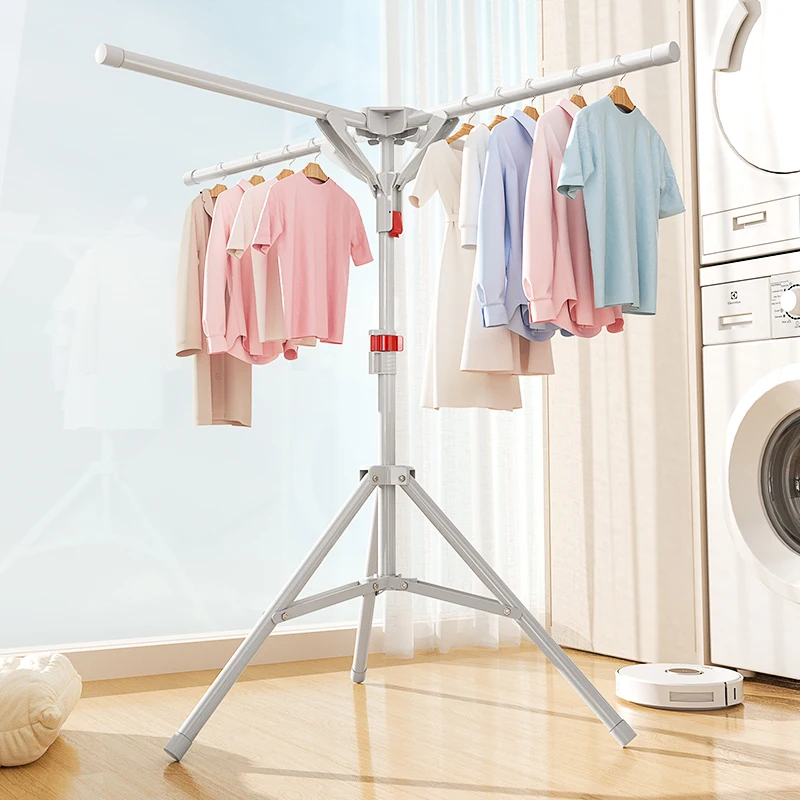 Składany stojak robić suszenia ubrań na podłogę, kompaktowy stojak na pranie, oszczędzający miejsce suszarka robić użytku wewnątrz pomieszczeń, trwały wieszak na ubrania, regulowana suszarka robić pościeli.