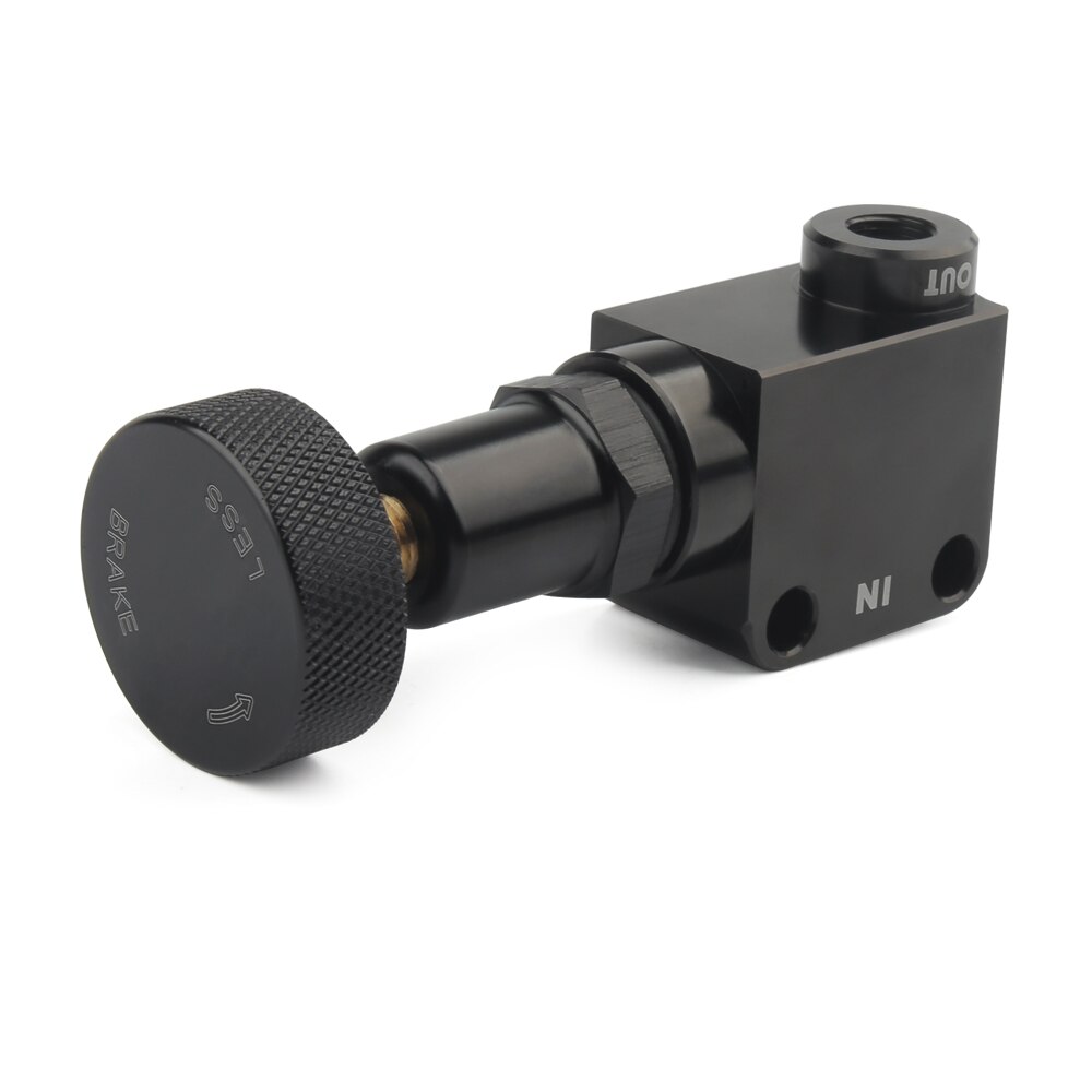 Universal auto aluminum Brake Bias Proportioning Valve Pressure Regulator For Brake Adjustment