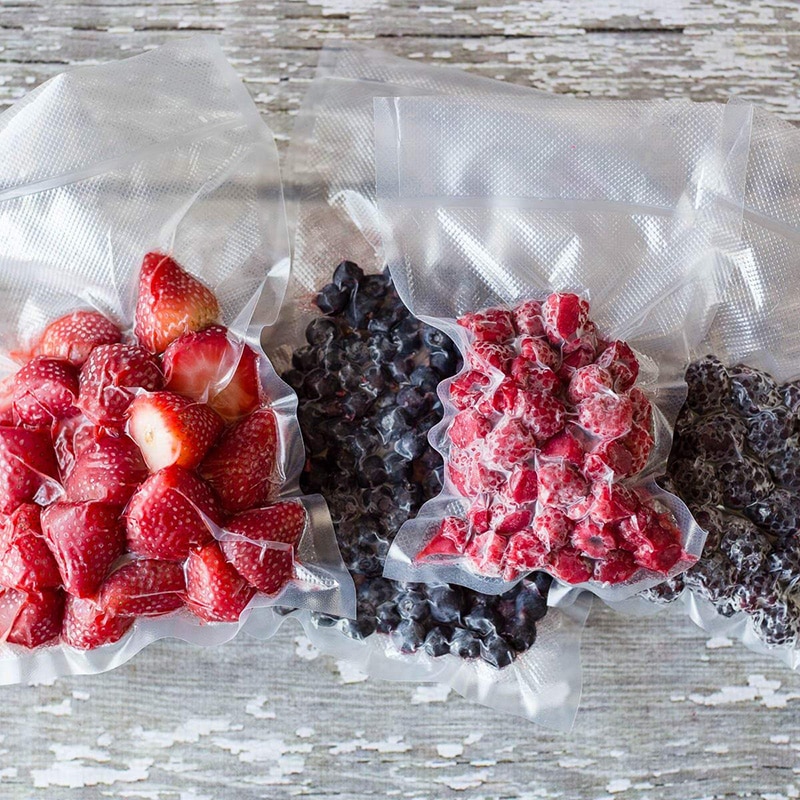 Multifunctional 220V/110V Household Food Vacuum Sealer Packaging Machine Film Sealer Vacuum Packer Including 10pcs Bags Biolomix