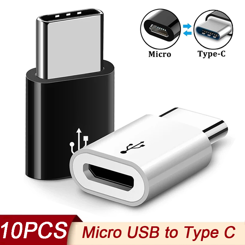 1/5/10szt Adapter Micro USB żeński na męski typu C do smartfonów z systemem Android Tablet USB typu C na złącze Micro USB