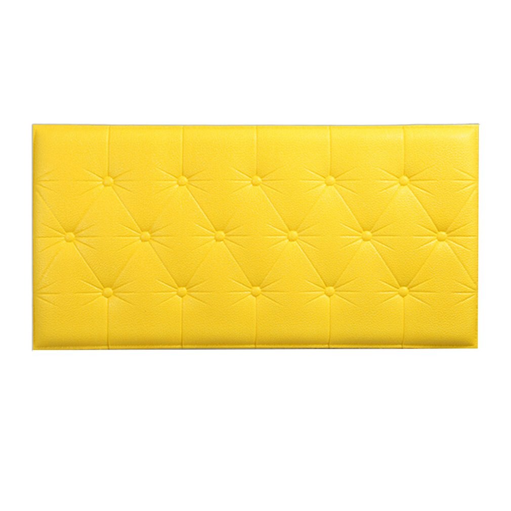 Adesivi murali morbido pacchetto anticollisione adesivi murali in schiuma autoadesiva stereo 3D impermeabile per bambini: Trasparente