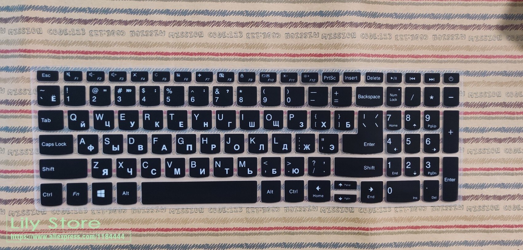 Russische 15,6 Zoll Laptop Tastatur abdeckung Haut Für Lenovo Ideapad 15.6 "320 330 330s 340 s 520 720s 130 S145 L340 S340