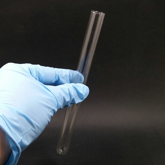 20 pçs/lote 15*180mm Tubo de Ensaio de Vidro U-em forma de Tubo de Ensaio De Fundo Claro Escola Experimento de Laboratório De Vidro