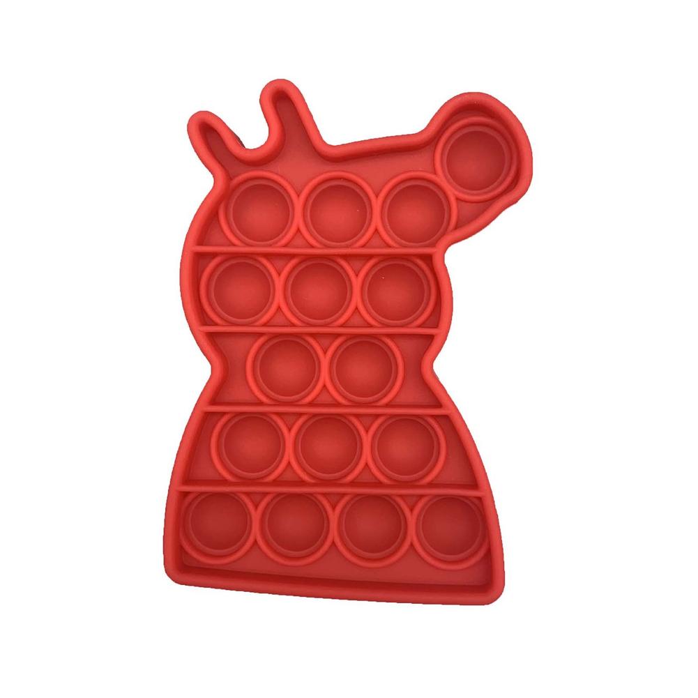 Tier Form Bunny Bär Ferkel Push Blase Silikon Sensorischen Spielzeug Dekompression Anti Stress Relief Popping Sound Zappeln Spielzeug