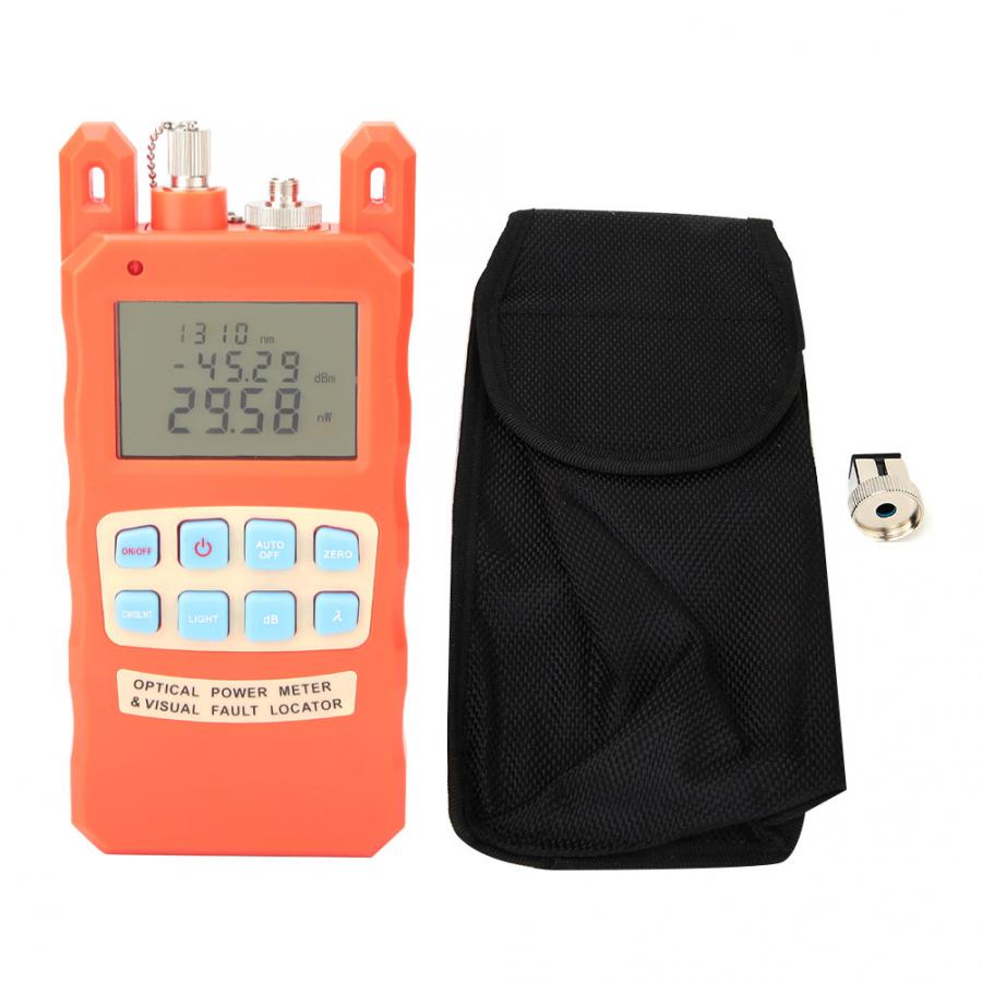 Fiber Optic Cable Tester Portable All in All Fiber Optical Power Meter Visual Fault Locator Fiber Optic Cable Tester