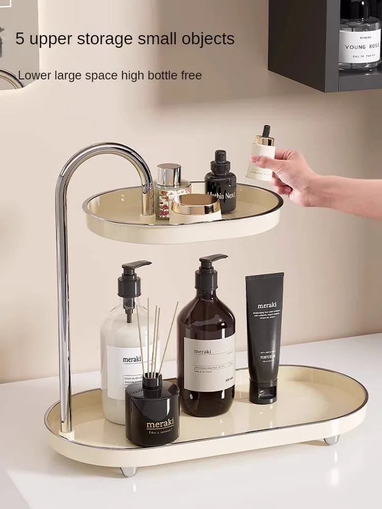 Bathroom Storage Shelf Organizer, Superior Countertop Supplies, Vanity, Toilet Multi-layer Shelving