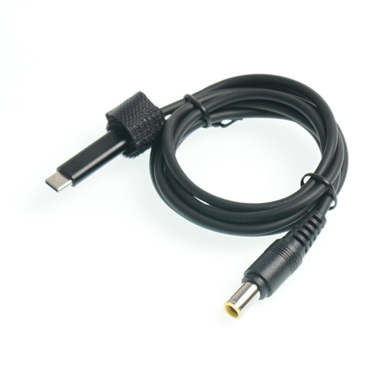 USB-C a Lenovo 7,9x5,5mm * 0,9mm punta redonda Cable de carga PD