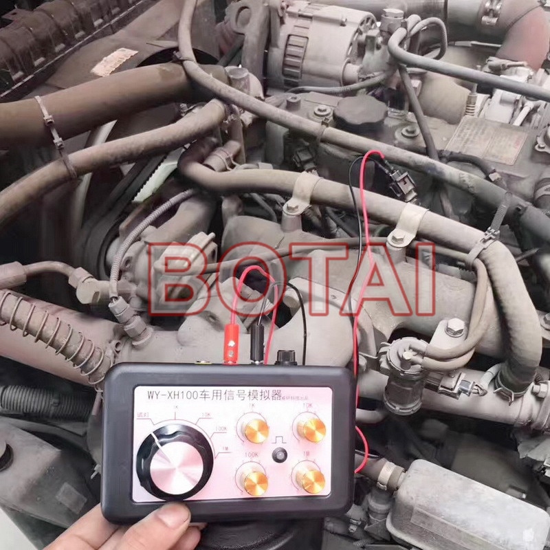 Automobile Auto Vehicle Signal Simulator Tester Can Test Water/fuel Temperature Sensor Rail Pressure Sensor Crankshaft Sensor