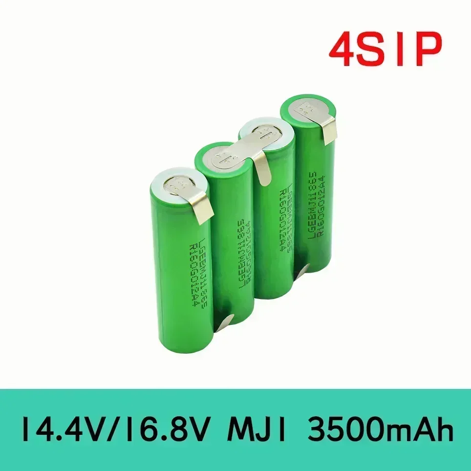 18650 MJ1 3500mAh 7000mAh 20 amps 3S 4S 5S 6S 8S 7.4V 12.6V 14.8V 18V 25.2V 29.6V For Screwdriver batteries weld battery pack