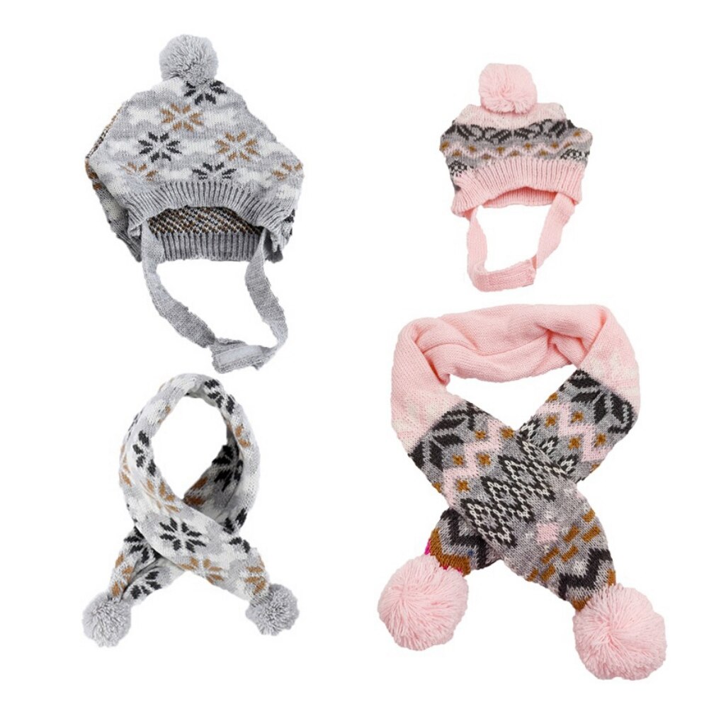 Touca para cachorro listrado, chapéu de buldog, malha, cachecol, boné para cães, inverno, cachorro, corgi, decoração diária