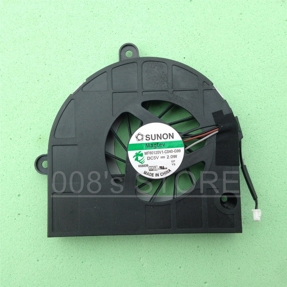 CPU Cooler Fan For Packard Bell EasyNote PEW92 TK11BZ P5WS6 TK11 TK13 TK36 TK37 TK39 TK81 TK83 TK85 TK87 MF60120V1-C040-G99: Gold