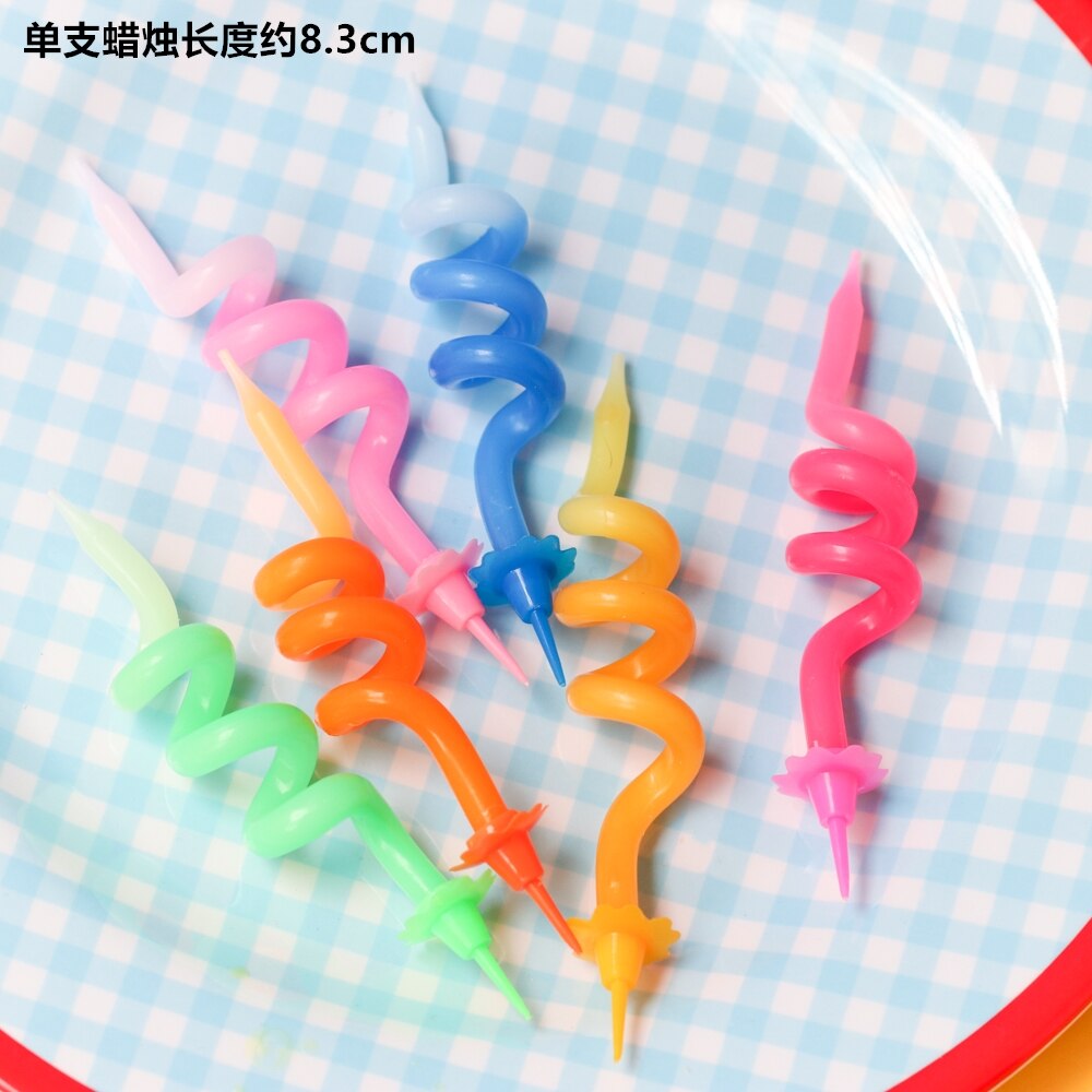 Small Apple Cherry Watermelon Pineapple Fruit Candle Set Cake Topper Wedding Children's Birthday Party Baking Dessert Table: 3