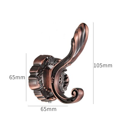 Europese Kleding Cap Enkele Haak Muur Opknoping Muur Schoen Kast Badkamer Keuken Muur Haken Enkele Hardware Metal Chrome Haak: HK9016