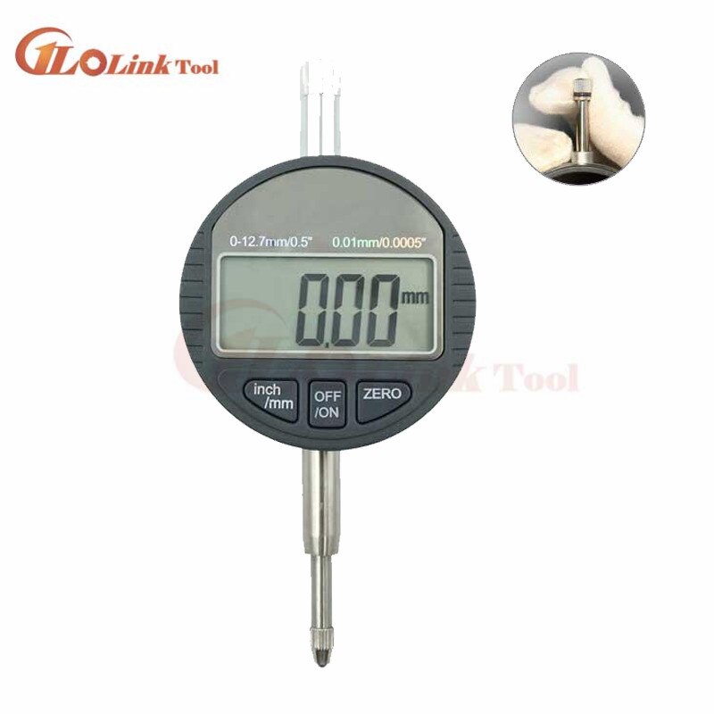 0-12.7mm/0.5" x0.01mm Digital Indicator Digital Dial Indicator Electronic Dial Indicator Indicator Dial Digital Dial Gauge