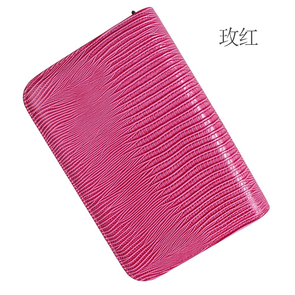 PU Leather Tools Bag Handholed Lightweight Scissors Tool Bag: Hot Pink