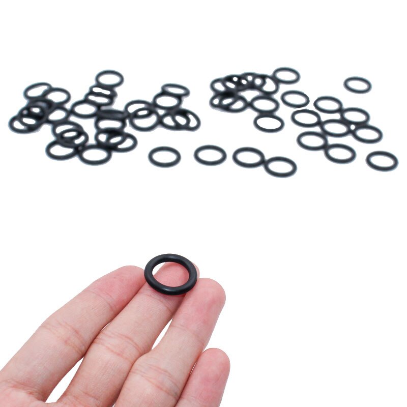 50 kpl/erä kumirengas nbr tiiviste o-rengas 2.4mm paksuus  od7/8/9/10/11/12/13/14/15/16/17/18/19/20mm o rengastiiviste tiivistealuslevy