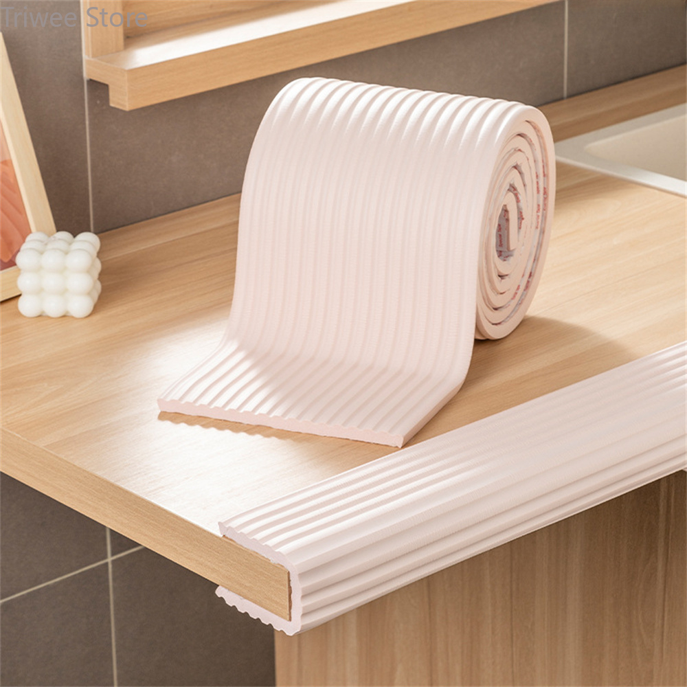 Anti-bumb Protection Strips Soft Bag Foam Anti-collision Wall Sticker Furniture Protection Desk Corner Protector Adhesive 2m