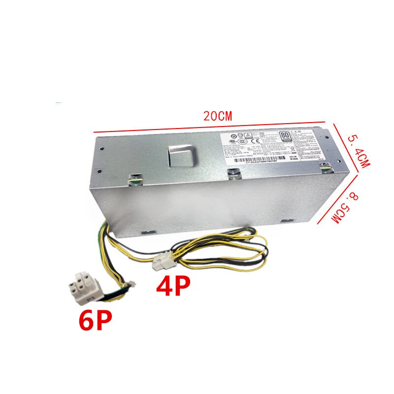 Original PSU For Lenovo 510S 700 280 G2 400 G4 6Pin 180W Power Supply PCH018 DPS-180AB-22 A DPS-180AB-22 B PCF011 PA-1181-7
