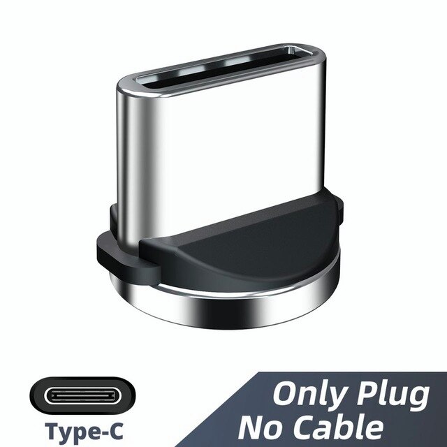 Magneettikaapelin pistoke microusb-tyypin c usb-c-liitin pikalataussovitin matkapuhelin micro-usb-tyypin c-magneettipistoke iphone-liitin: Tyypin c pistoke