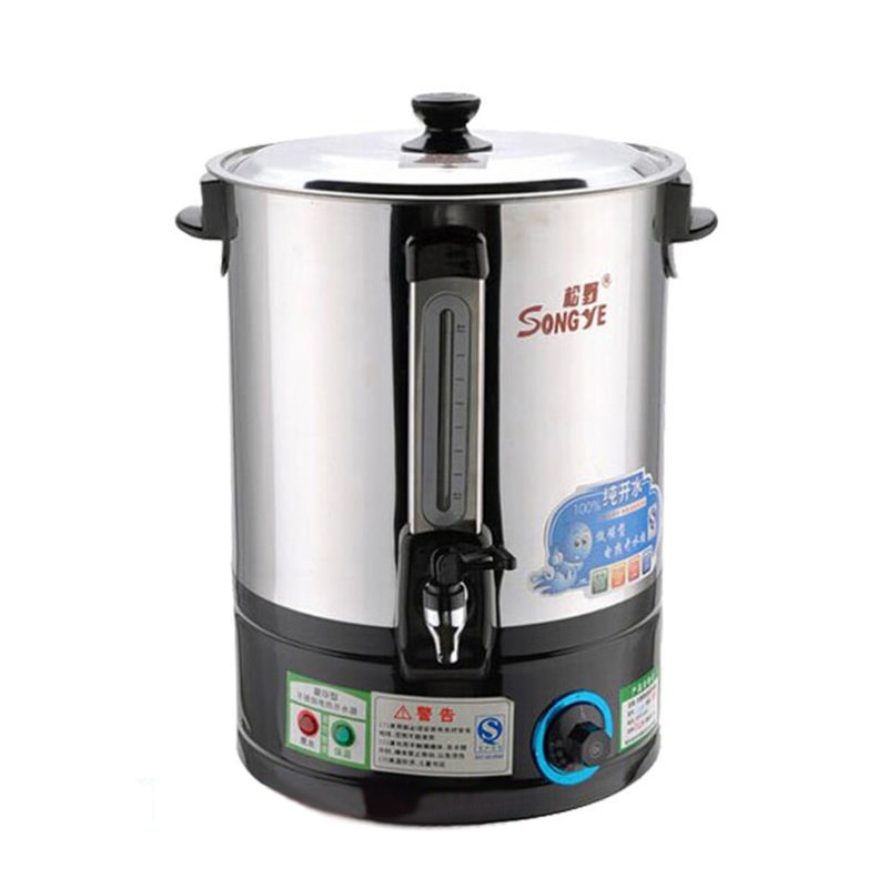 Commercial Electric Water Bucket Stainless Steel Insulation Boiling Water Bucket Boiled Water Tea Heater Large Capacity