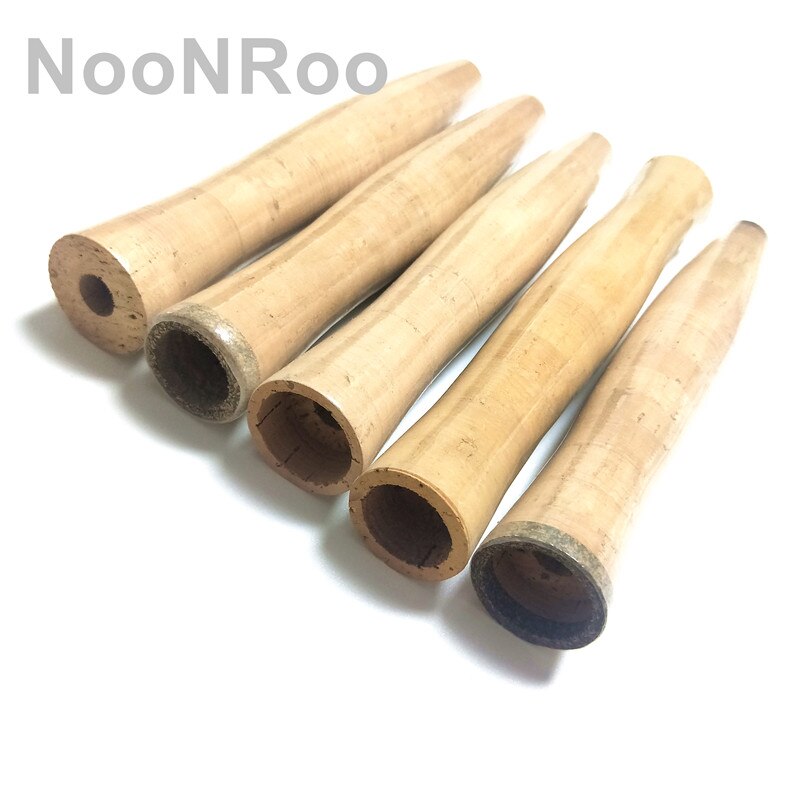 NooNRoo half & full wave fly rod grips AA/ AAA grade with rubber cork , fishing rod Handle