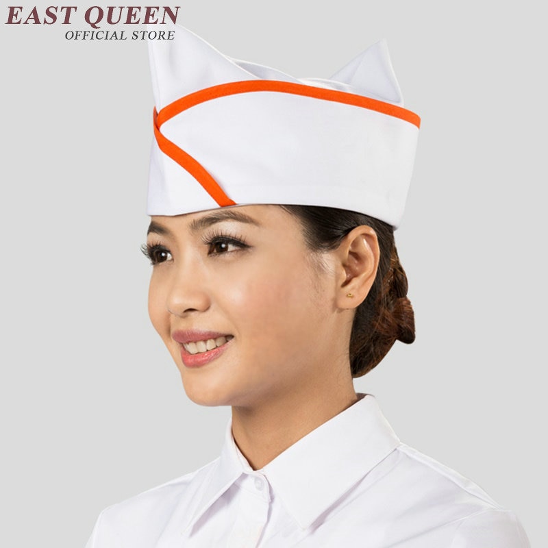 Sushi chef uniform women sushi hat japanese restaurant uniforms KK184