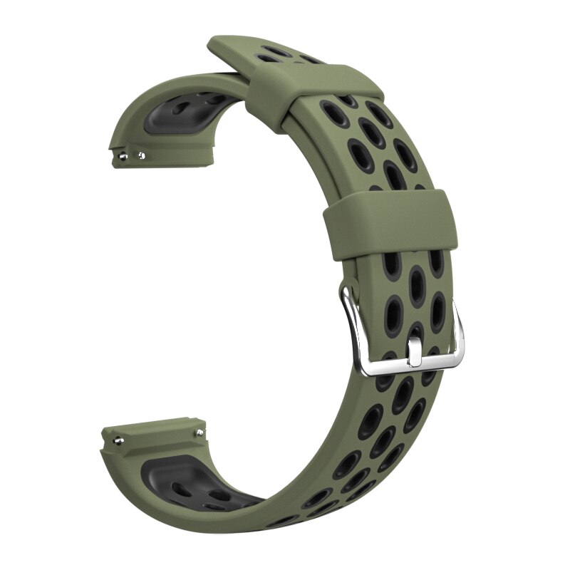 För huawei klocka  gt 2e remmar silikon ersättningsband topp klockarmband armband huawei  gt2e dubbelfärgad rem: 8