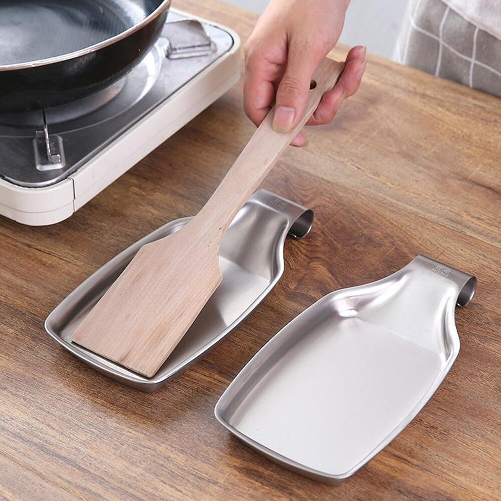 1 st kökstillbehör rostfritt stål förvaringsverktyg kökstillbehör köksarrangör skedställ stå skedhållare