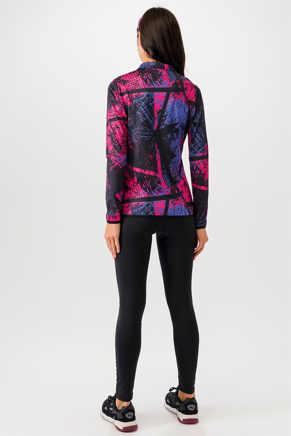 Mossta-Ropa deportiva púrpura para mujer, conjunto de 2 piezas, nueva tendencia