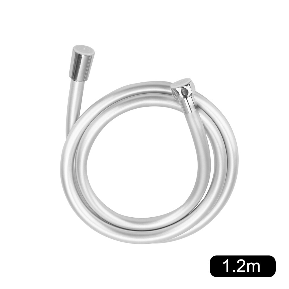 Tuyau Flexible de douche à main en PVC, Interface universelle GI/2 1.2/1.5/2m, accessoires de salle de bain Anti-enroulement haute pression