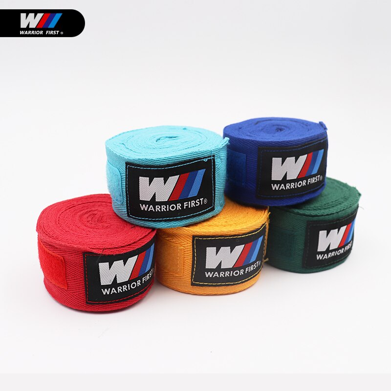2 teile/paket 3M/5M Länge 100% Baumwolle Boxen Hand wickelt MMA Muay thailändisch trete Boxen boxbandagen Für Ausbildung Bandagen