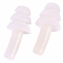 10 paar waterdichte siliconen oordopjes voor tijdens het zwemmen, oorbeschermers, geluidsreductie, beschermende oorkappen, comfortabele slaap tijdens het studeren: Wit -10 paar