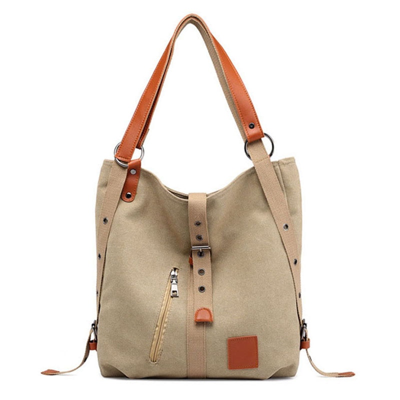 Canvas tas dames handtassen crossbody tas over de schouder vrijetijdstassen grote reistassen tassen voor dames
