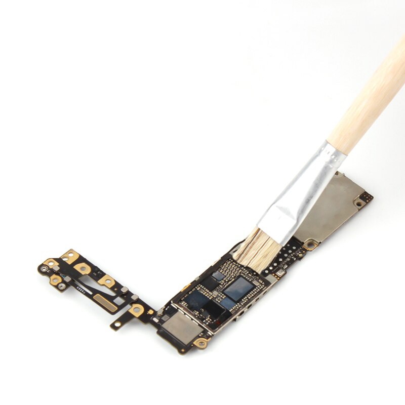 10Pcs Hard/soft bristle brush Anti-static Brush PCB Mainboard Rework ESD Brush For Mobile Phone PCB BGA CHIP IC Repair Soldering