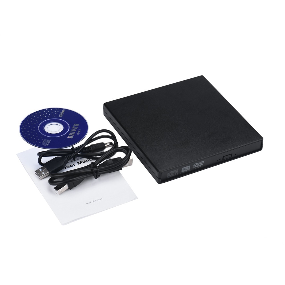 USB IDE Laptop Notebook CD DVD RW Brander Romspeler Externe Behuizing Behuizing Externe Draagbare Outdoor Caddy Voor Laptop CD CR-W