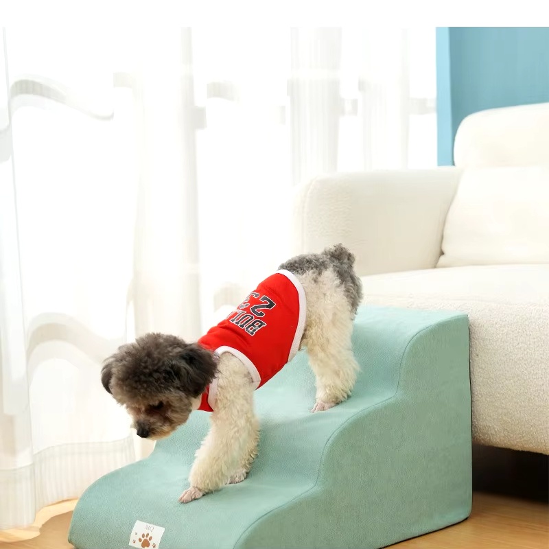 Haustier 2/3 Stufen Treppe Hund/Katze Rampe Leiter Erinnerung Schaum Schwamm Hunde Sofa abnehmbare und waschbare Ausbildung Haustier Rampe Treppen Heimtierbedarf