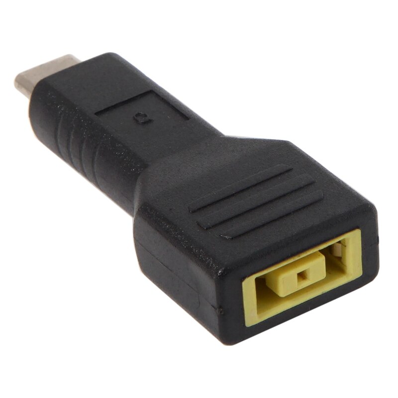 Rechteck Jack für Lenovo Eingang Zu USB-C Typ-C Energie Stecker Ladung Adapter für Laptop Telefon: Ursprünglich Titel