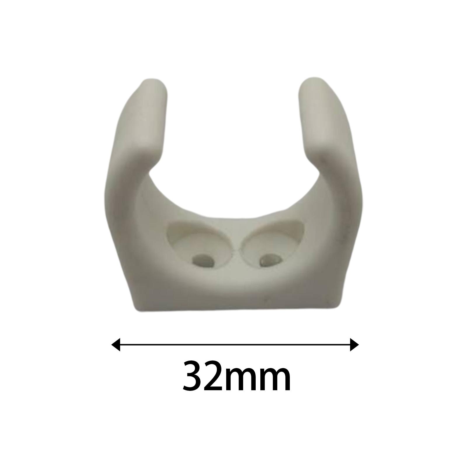 2 Pieces Boat Ladder Clips Nylon Ladder Hook for 1-1/4" Tubes Easy Access Holder Boat Storage Clips for Boats Accessories