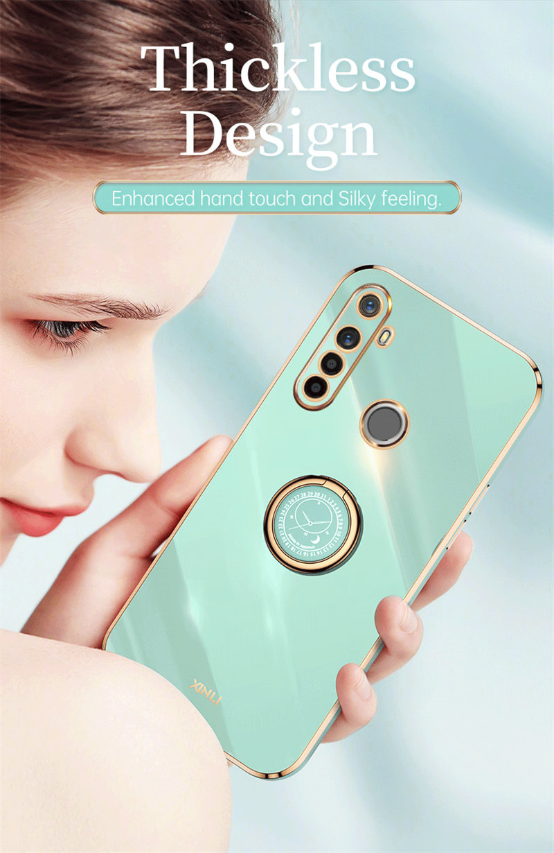 Realme 6i Realme6i RMX2040 Custodia Lucida Placcatura in silicone TPU Paraurti Antiurto Morbida coperchio Posteriore Cassa Del Telefono per Realme 6i Realme6i